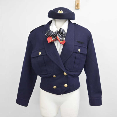 【中古】 JAL 日本航空 女子制服 6点 (ブレザー・シャツ) sf043664