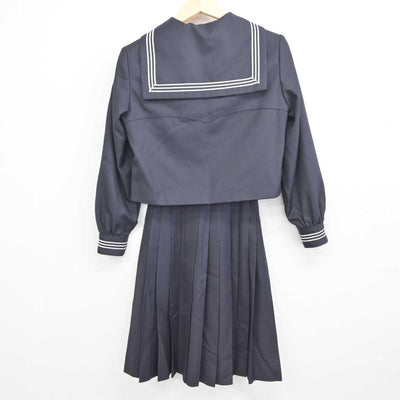 【中古】東京都 豊島岡中学校 女子制服 4点 (セーラー服・スカート) sf043666