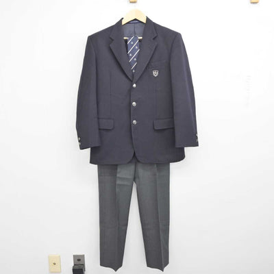 中古】茨城県 石岡第一高等学校 男子制服 3点 (ブレザー・ズボン) sf043675 | 中古制服通販パレイド