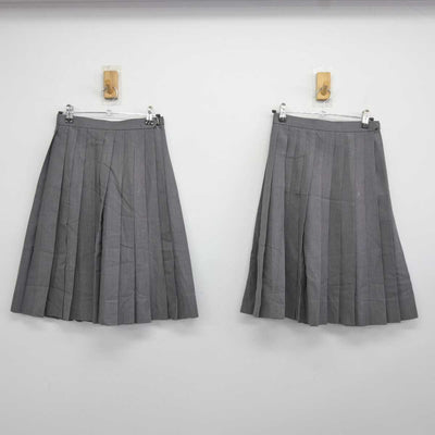 【中古】沖縄県 南星中学校 女子制服 4点 (セーラー服・スカート) sf043680