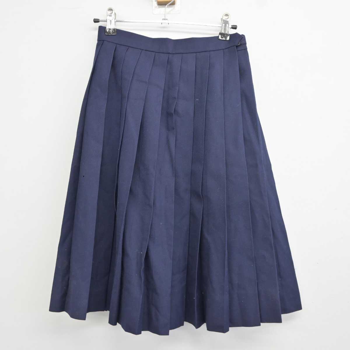 【中古】沖縄県 南星中学校 女子制服 3点 (セーラー服・スカート) sf043682