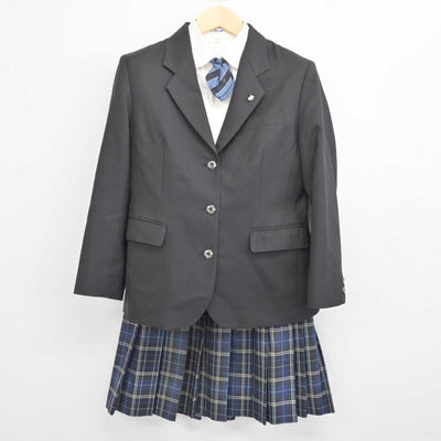 【中古】東京都 白梅学園高等学校 女子制服 5点 (ブレザー・シャツ・スカート) sf043684