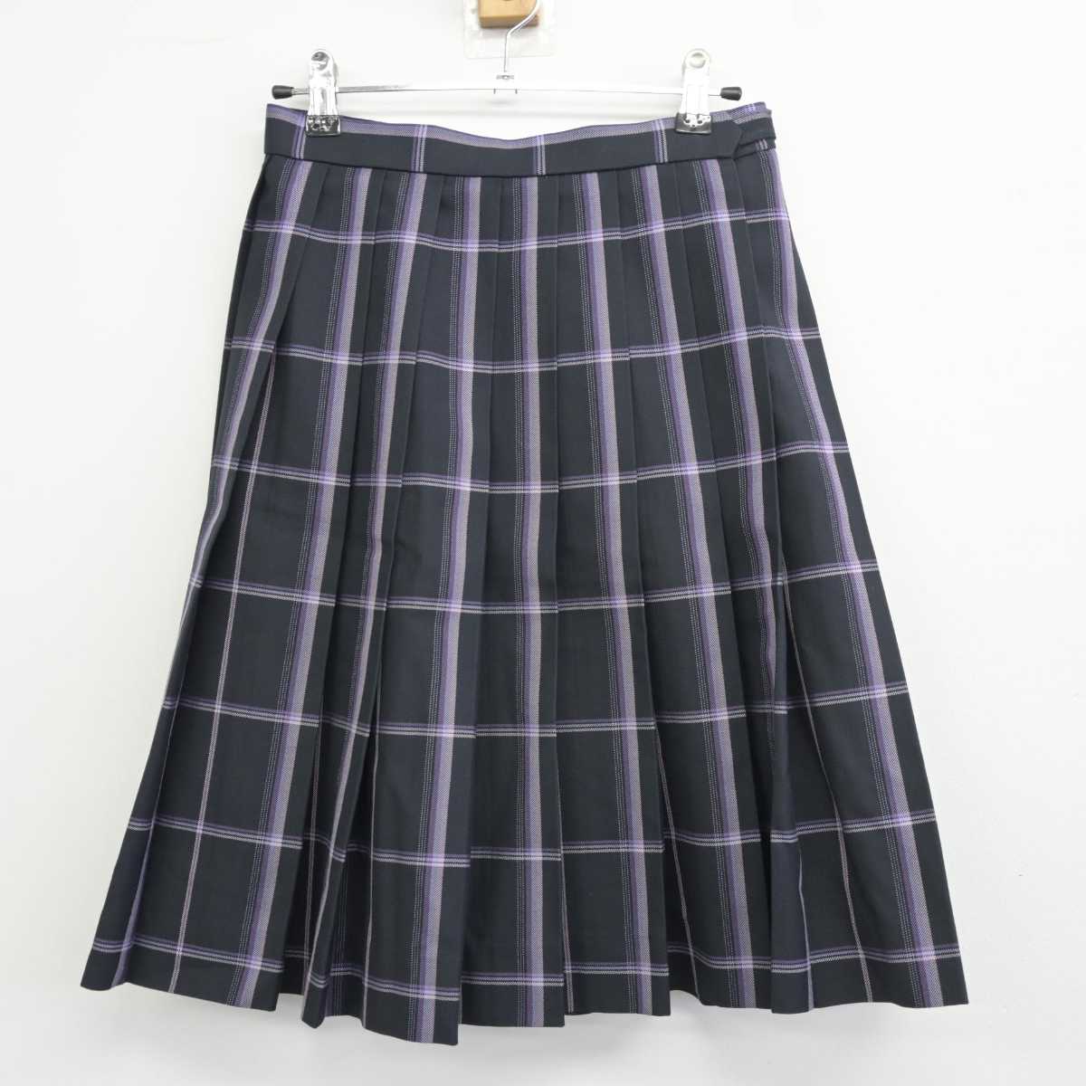 【中古】茨城県 霞ヶ浦高等学校 女子制服 4点 (ブレザー・ニット・スカート) sf043686