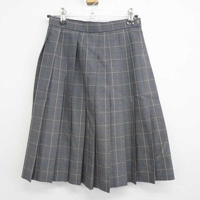 【中古】新潟県 新潟清心女子中学･高等学校 女子制服 2点 (ニット・スカート) sf043703