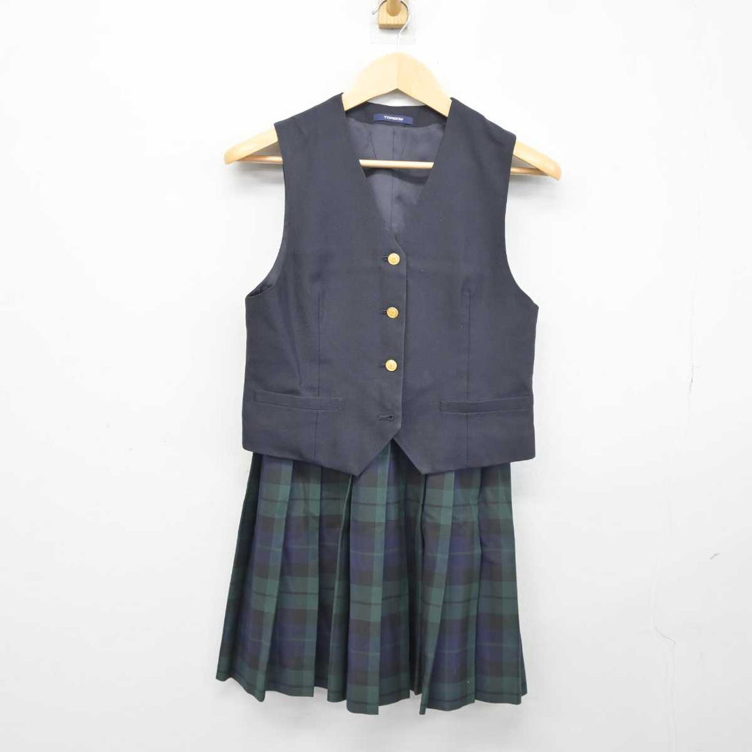 【美品】瑞穂高校　女子　ブレザー　M 中古】東京都 瑞穂農芸高等学校 女子制服 5点 (ブレザー・ニット
