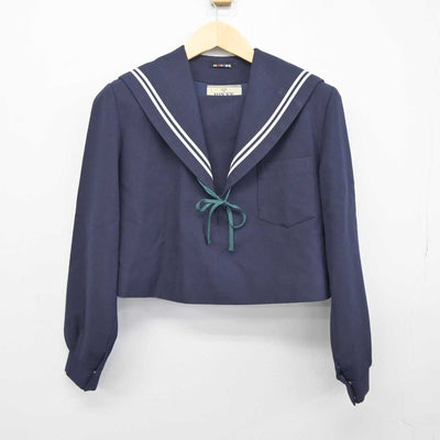 【中古】岐阜県 島中学校 女子制服 2点 (セーラー服) sf043723