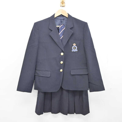 【中古】東京都 日本女子体育大学附属二階堂高等学校 女子制服 3点 (ブレザー・スカート) sf043728