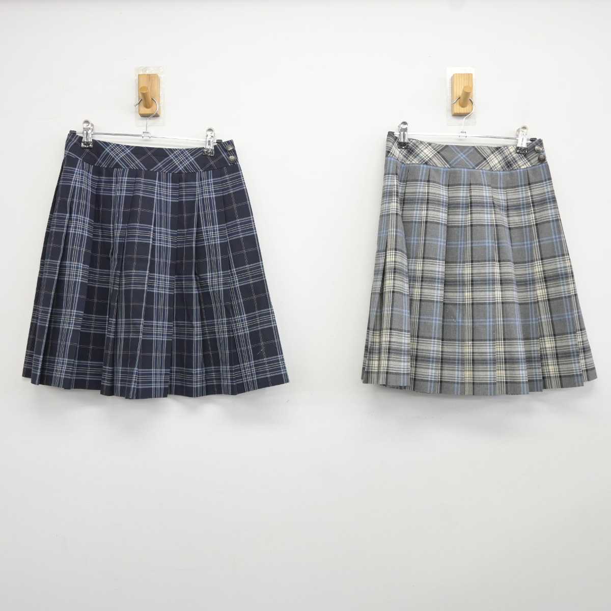 【中古】東京都 大成高等学校 女子制服 3点 (シャツ・スカート) sf043739