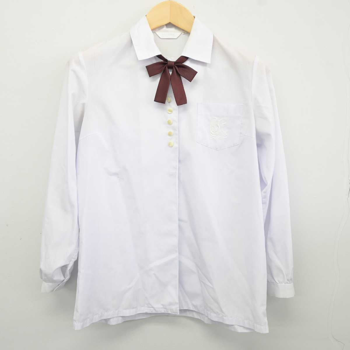 【中古】奈良県 高田高等学校 女子制服 6点 (ブレザー・シャツ・ベスト・スカート) sf043744