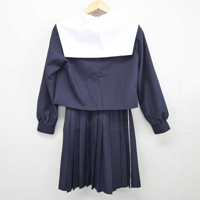 【中古】愛知県 菊里高等学校 女子制服 2点 (セーラー服・スカート) sf043747