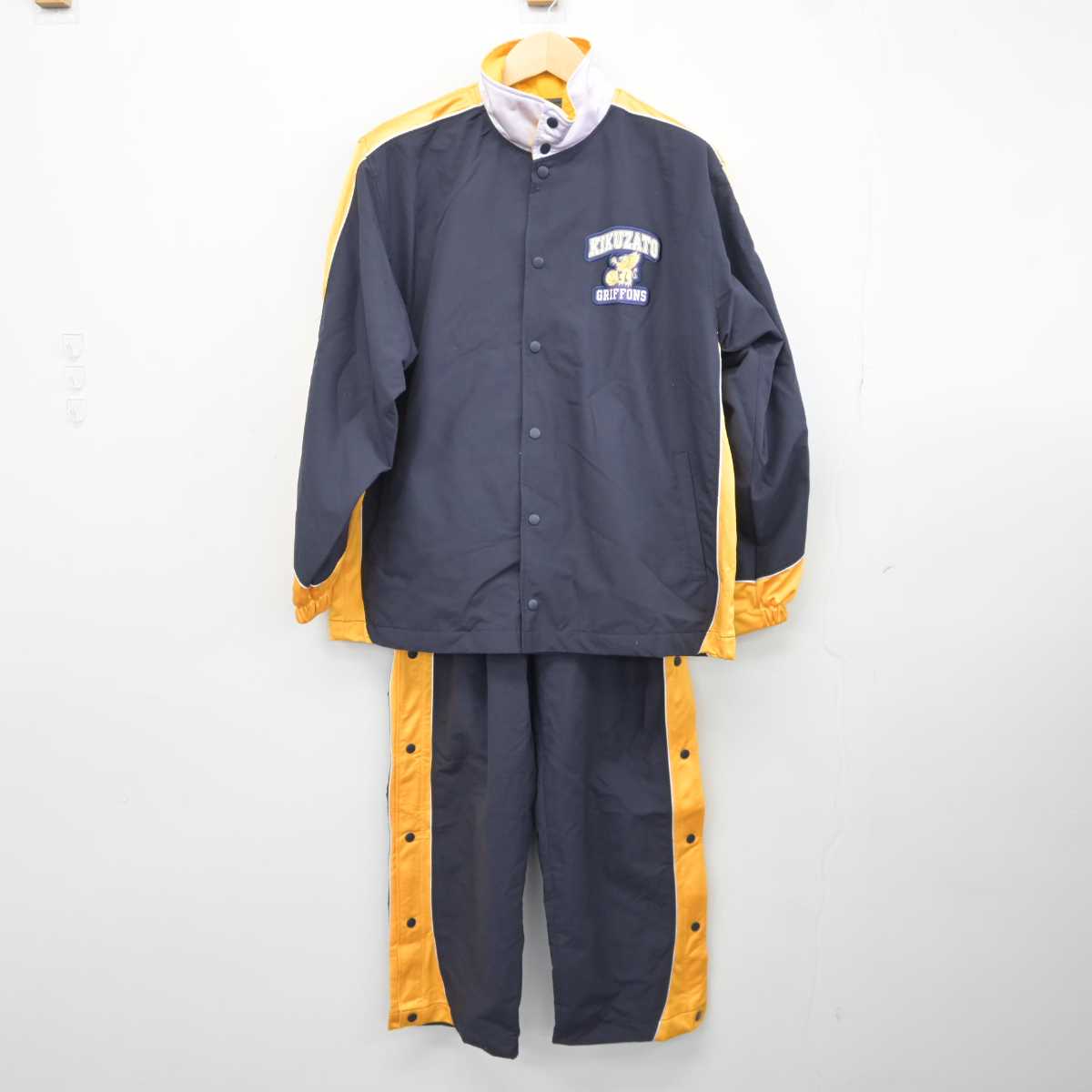 【中古】愛知県 菊里高等学校/バスケットボール部 女子制服 2点 (ジャージ 上・ジャージ 下) sf043752