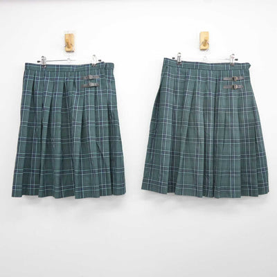 【中古】福岡県 宇美商業高等学校 女子制服 4点 (ブレザー・スカート) sf043760