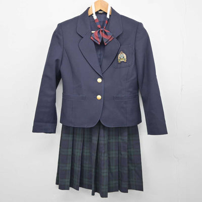 【中古】香川県 香川誠陵高等学校 女子制服 3点 (ブレザー・スカート) sf043765