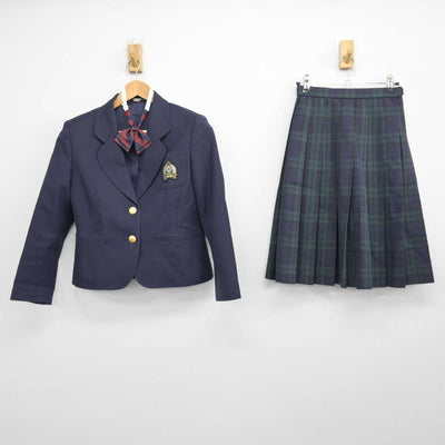 【中古】香川県 香川誠陵高等学校 女子制服 3点 (ブレザー・スカート) sf043765