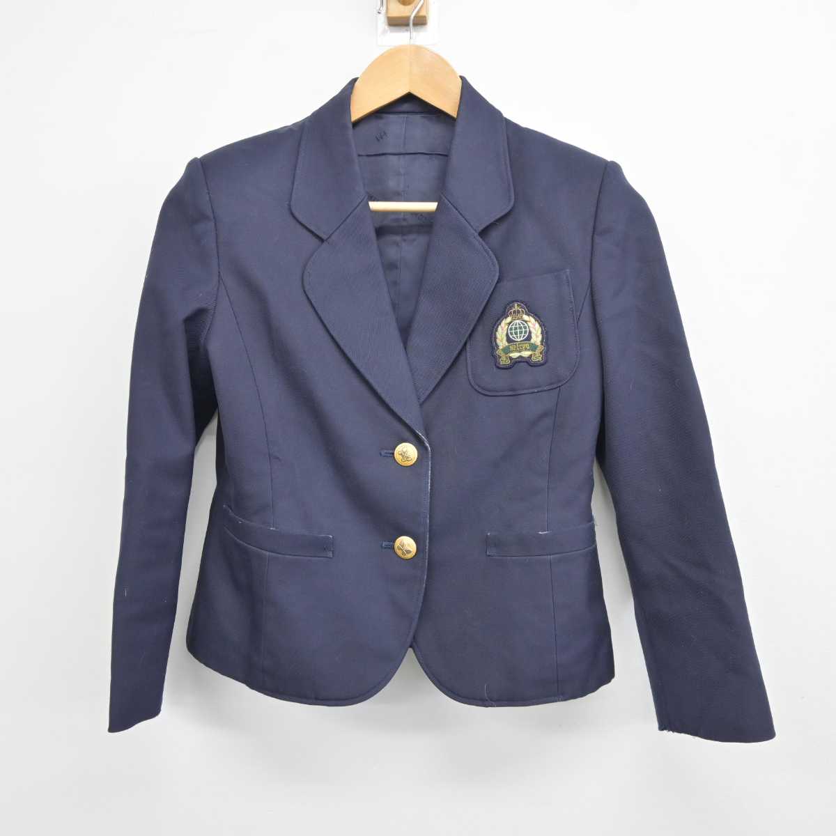 【中古】香川県 香川誠陵高等学校 女子制服 2点 (ブレザー・ニット) sf043767