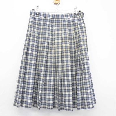 【中古】香川県 香川誠陵高等学校 女子制服 2点 (ニットベスト・スカート) sf043770