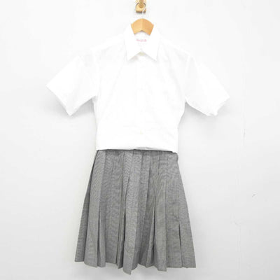 【中古】東京都 東洋高等学校 女子制服 2点 (シャツ・スカート) sf043782