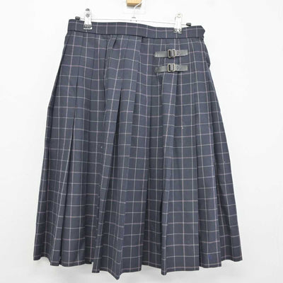 【中古】福岡県 福岡農業高等学校 女子制服 2点 (シャツ・スカート) sf043784