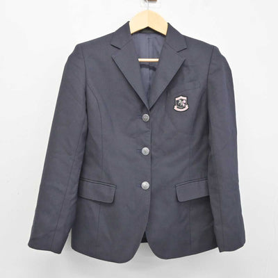 【中古】福岡県 福岡農業高等学校 女子制服 3点 (ブレザー・シャツ・スカート) sf043786