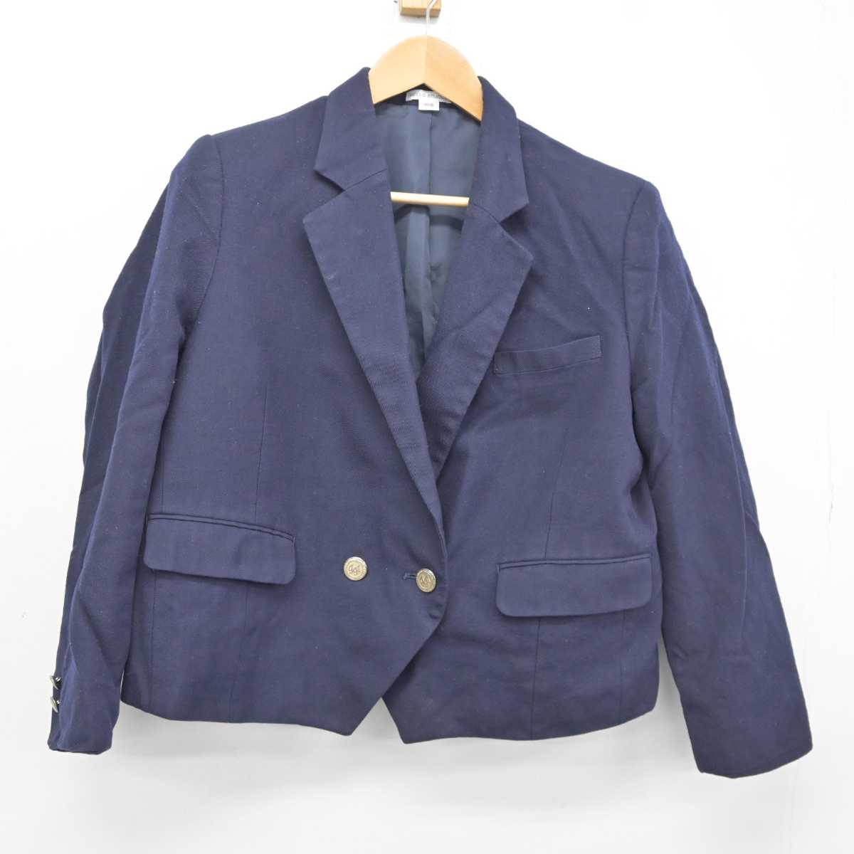 【中古】愛媛県 丹原高等学校 女子制服 4点 (ブレザー・シャツ・スカート) sf043797