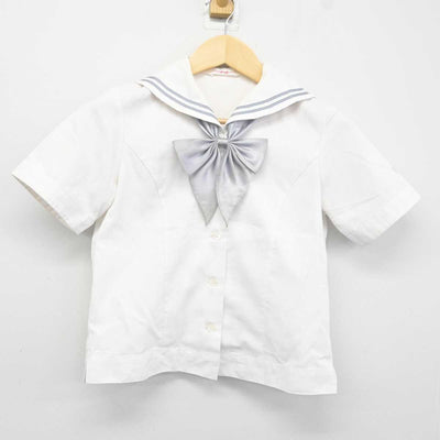 【中古】埼玉県 大妻嵐山中学校 女子制服 3点 (セーラー服) sf043808