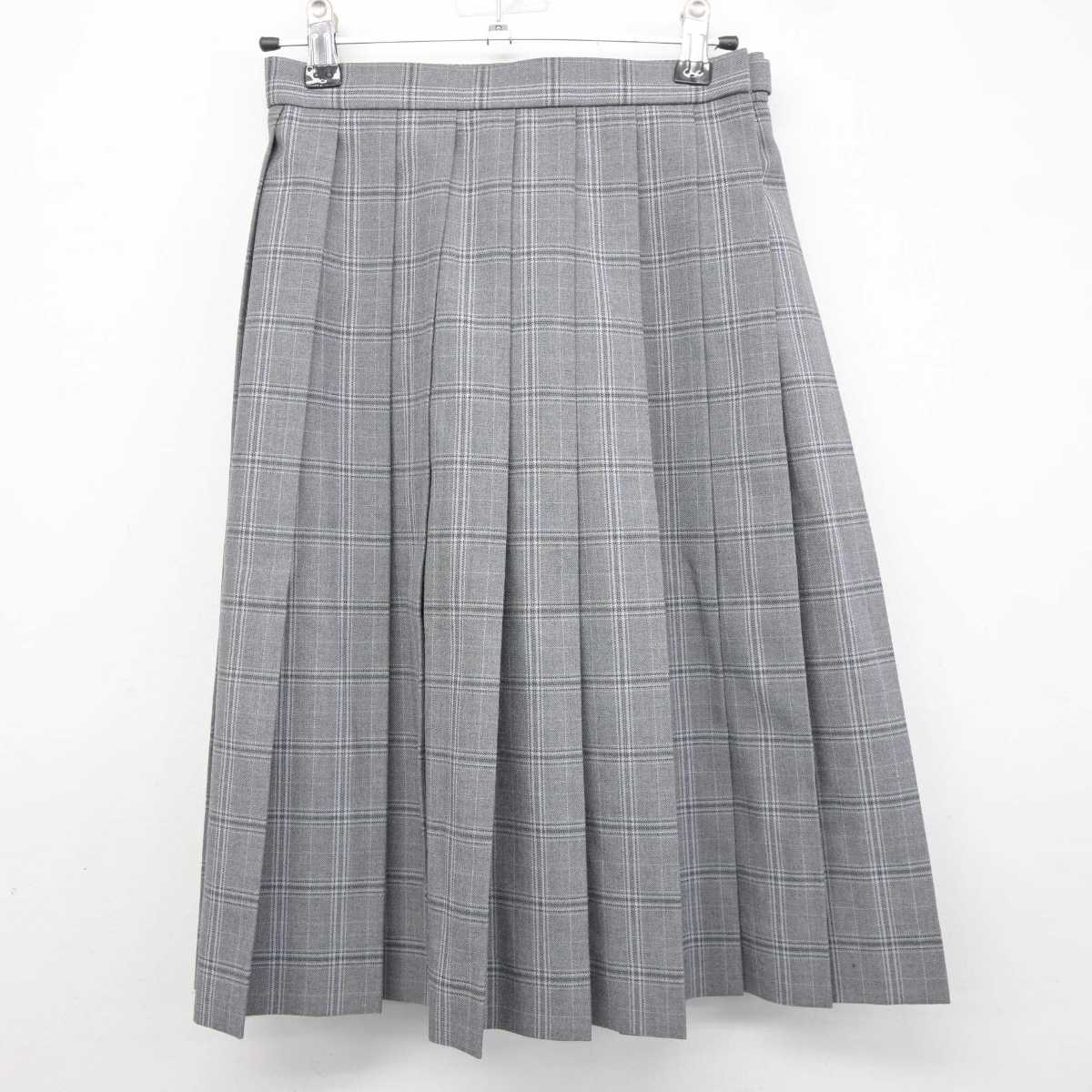 【中古】栃木県 旭中学校 女子制服 2点 (ブレザー・スカート) sf043825