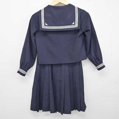 【中古】東京都 成蹊高等学校 女子制服 2点 (セーラー服・スカート) sf043828