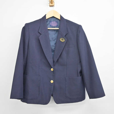 【中古】埼玉県 吉岡中学校 女子制服 3点 (ブレザー・スカート) sf043832