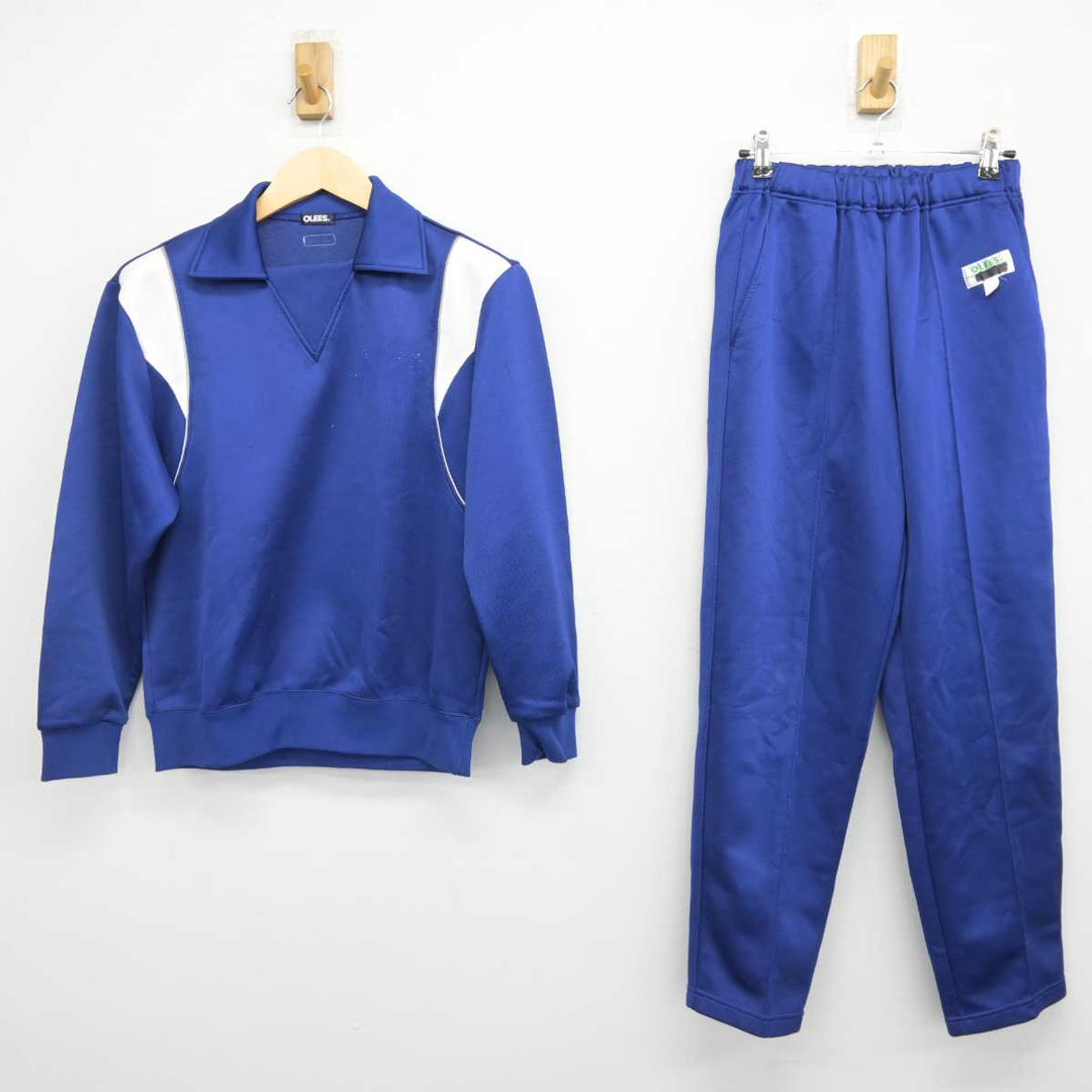 【中古】埼玉県 吉岡中学校 女子制服 2点 (ジャージ 上・ジャージ 下) sf043836