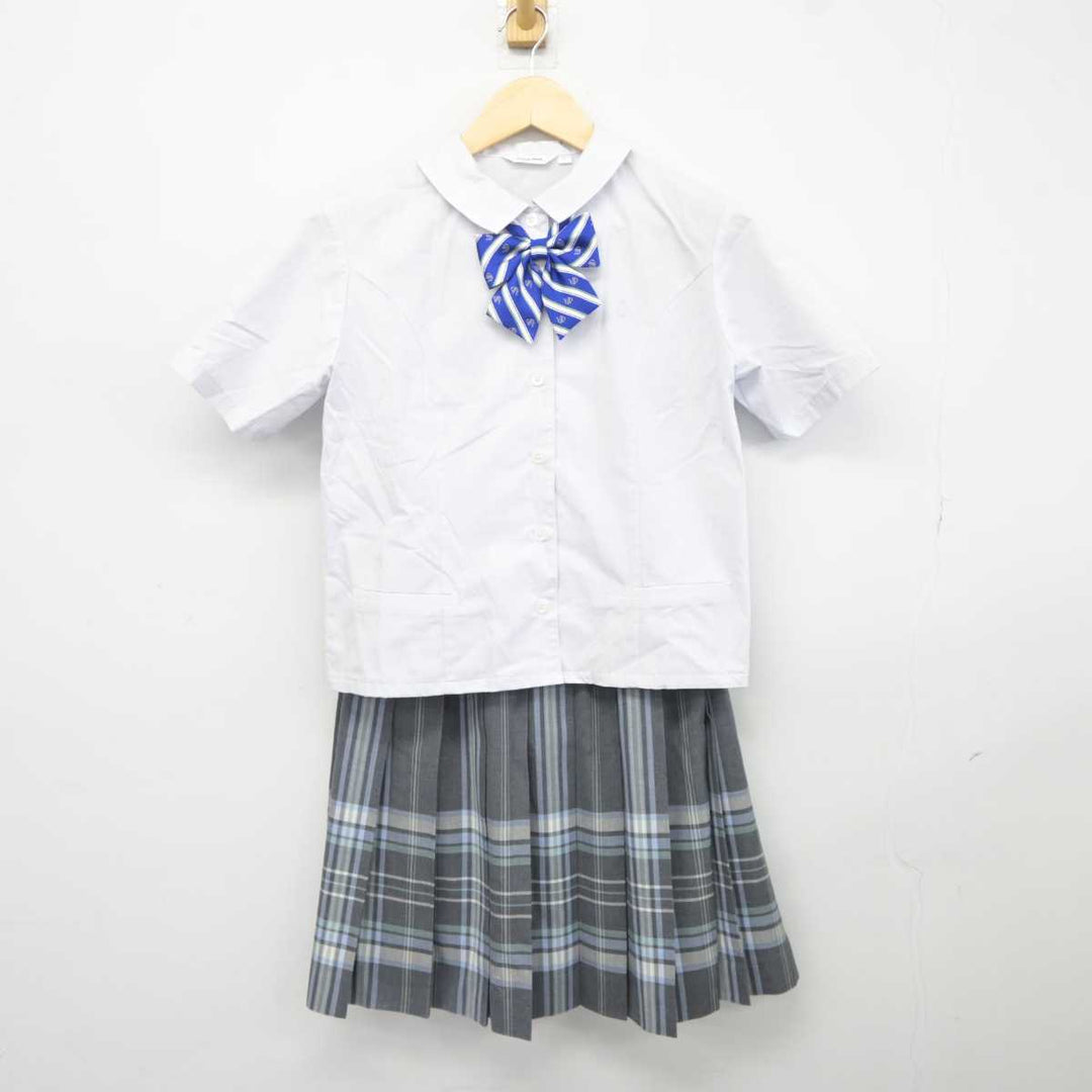 【中古】福島県 尚志高等学校 女子制服 4点 (シャツ・スカート) sf043858 | 中古制服通販パレイド