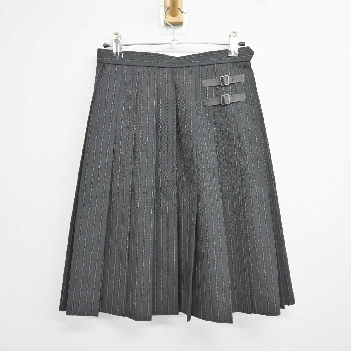 【中古】東京都 郁文館ID学園高等学校 女子制服 4点 (ブレザー・シャツ・スカート) sf043863