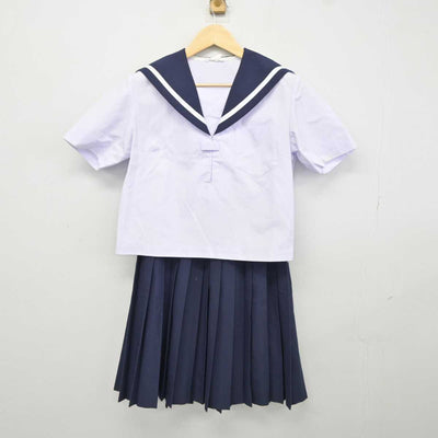 【中古】香川県 丸亀市立東中学校 女子制服 3点 (セーラー服・スカート・スカート) sf043869