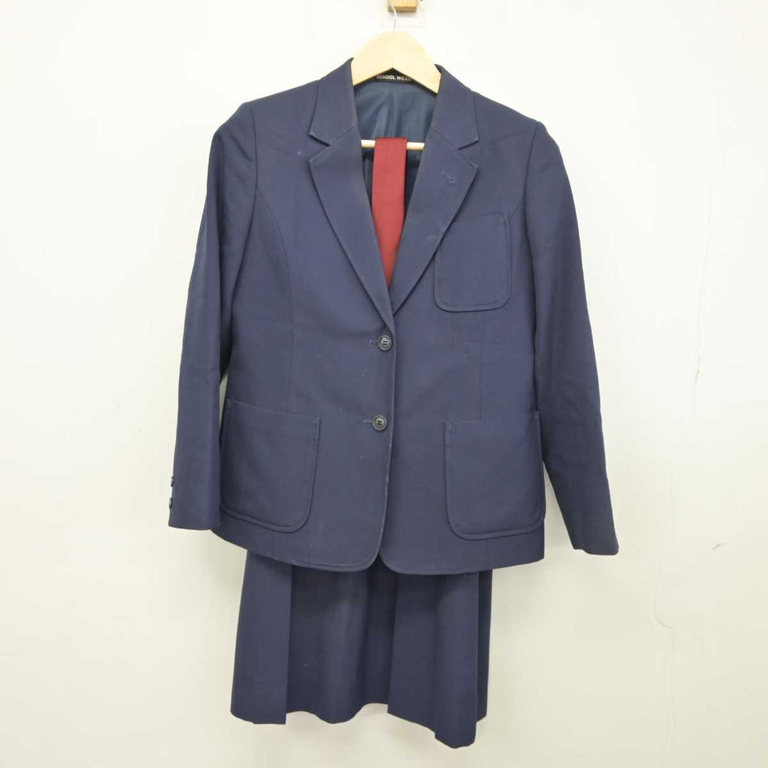 O39/Y(中古)山形県 金井中学校 女子制服6点 /旧制服/4/S/W66