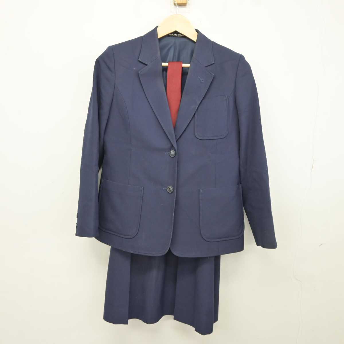 【中古】東京都 金井中学校 女子制服 2点 (ブレザー・スカート) sf043892