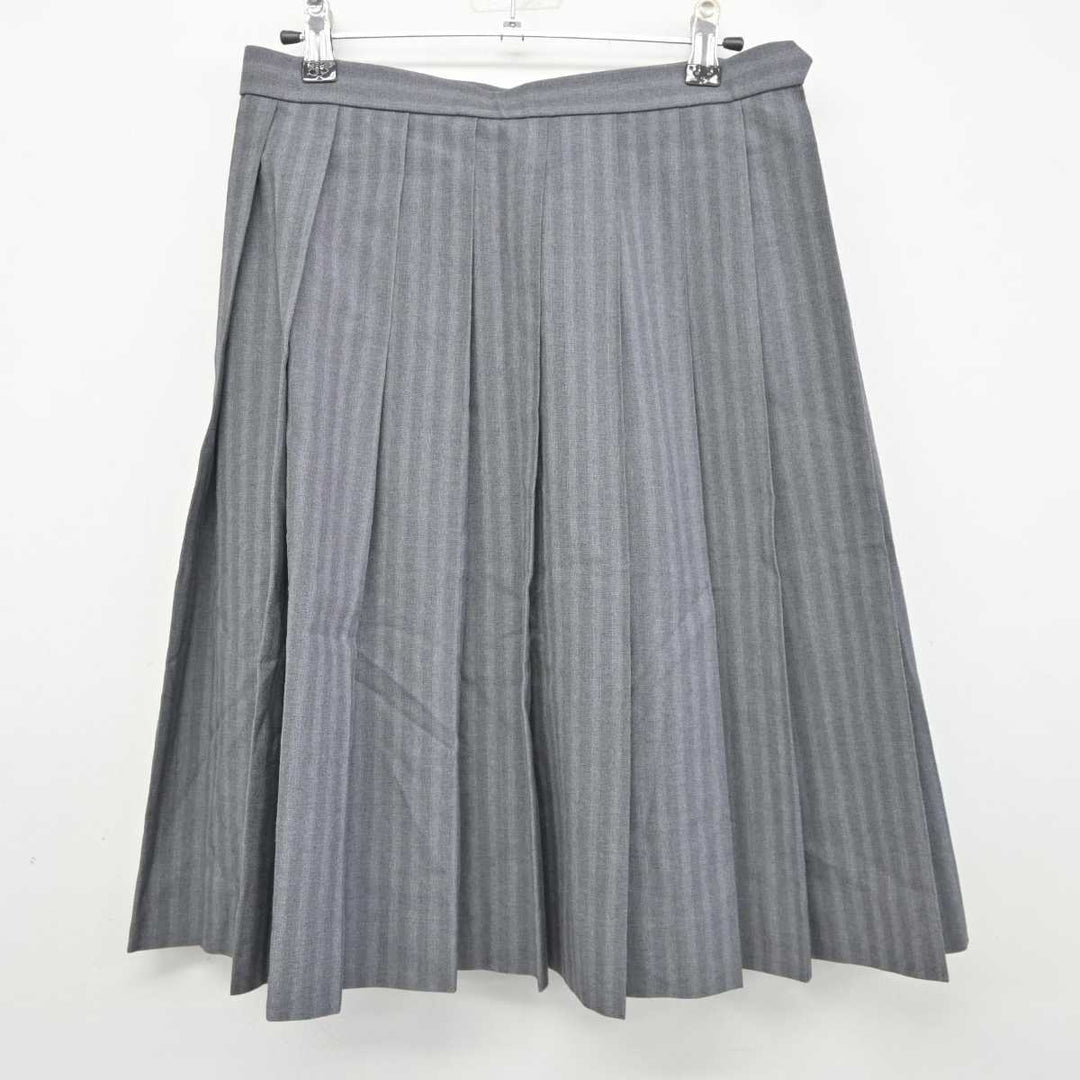 中古】東京都 岩倉高等学校 女子制服 3点 (ニットベスト・シャツ・スカート) sf043914 | 中古制服通販パレイド