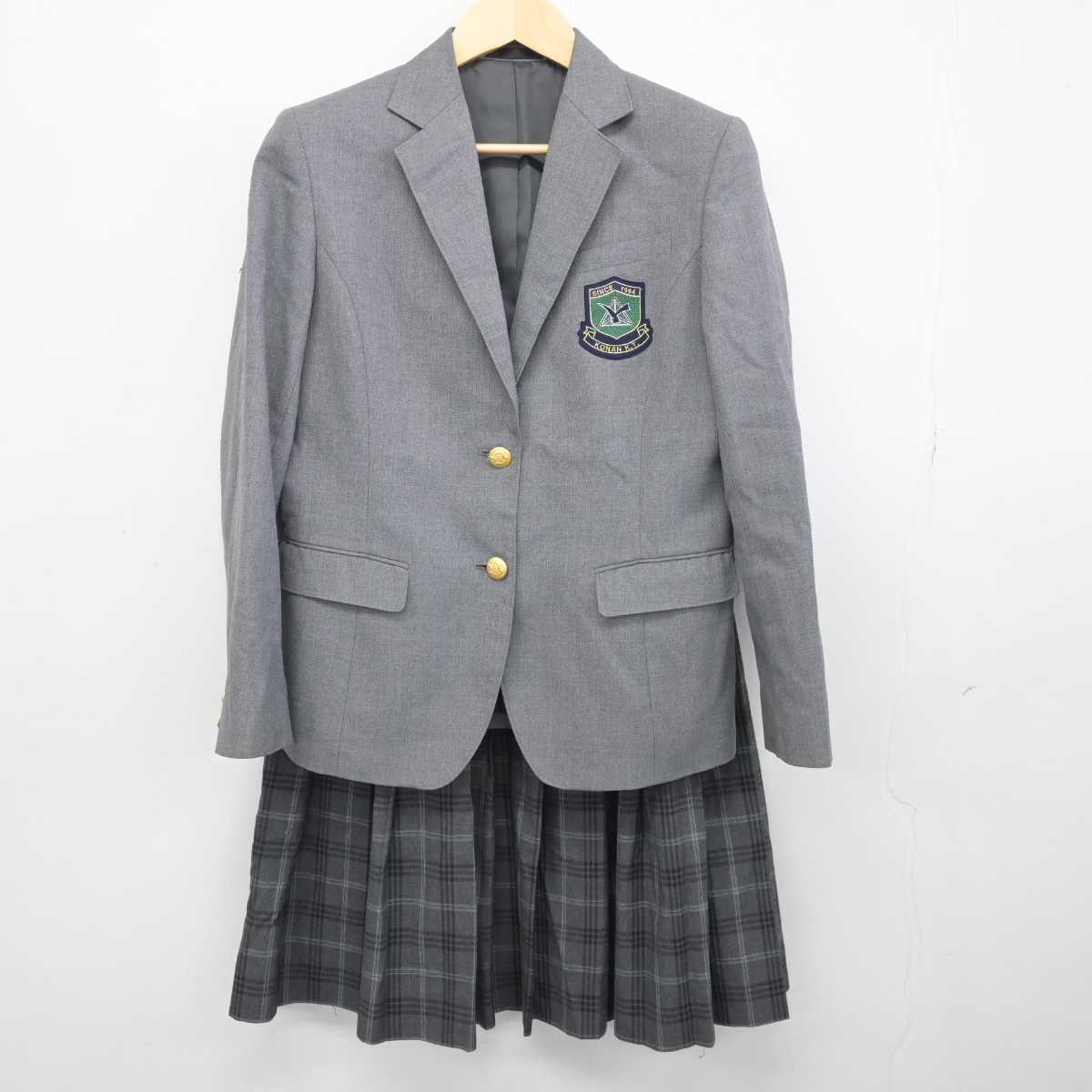 【中古】新潟県 江南高等特別支援学校 女子制服 2点 (ブレザー・スカート) sf043924