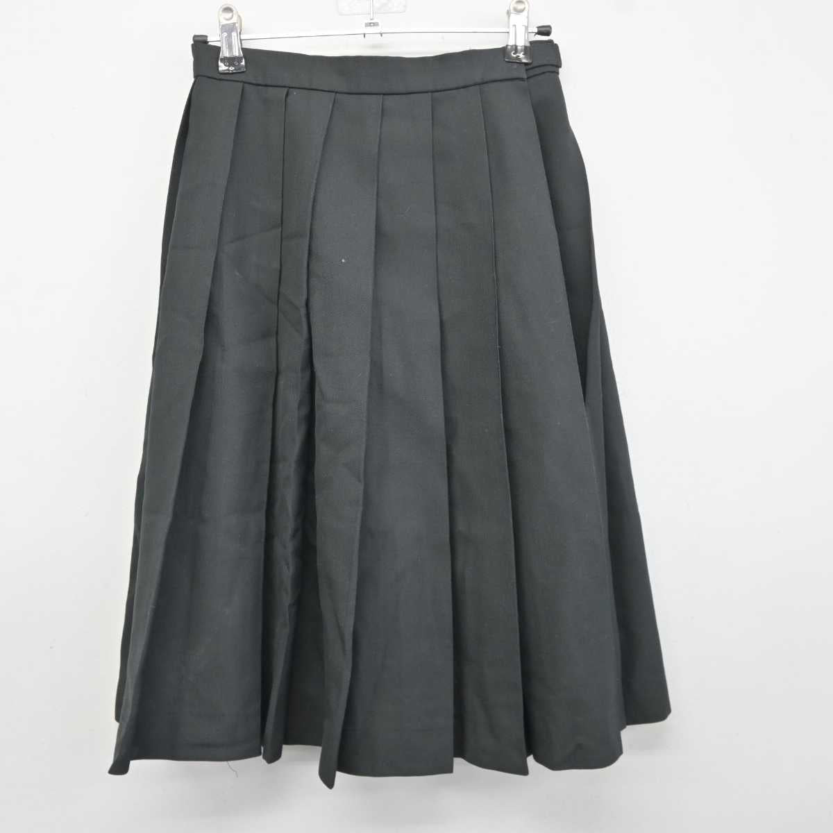 【中古】長崎県 佐世保北高等学校 女子制服 5点 (ブレザー・ニット・シャツ・スカート) sf043926