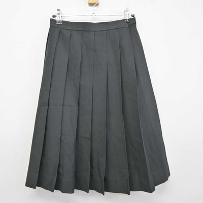 【中古】長崎県 佐世保北高等学校 女子制服 2点 (ベスト・スカート) sf043931