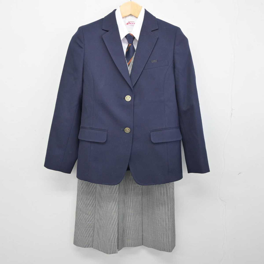 中古】北海道 札幌市立新川西中学校 女子制服 5点 (ブレザー・ベスト・シャツ・スカート) sf043932 | 中古制服通販パレイド