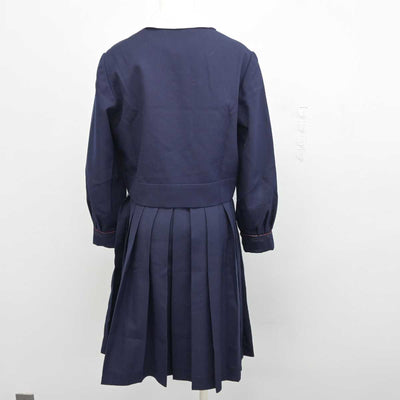 【中古】奈良県 帝塚山高等学校 女子制服 4点 (ブレザー・ニット・スカート) sf043939