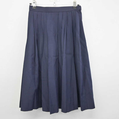 【中古】奈良県 帝塚山高等学校 女子制服 2点 (シャツ・スカート) sf043942