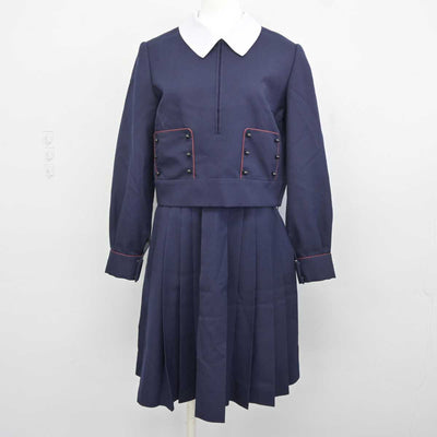 【中古】奈良県 帝塚山中学校 女子制服 2点 (ブレザー・スカート) sf043944