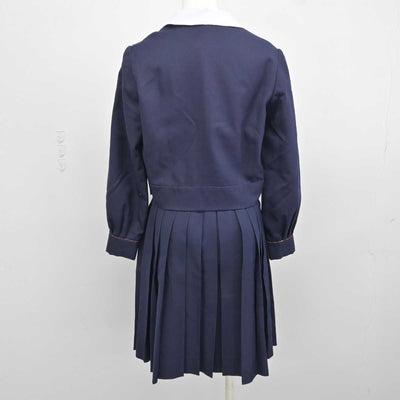 【中古】奈良県 帝塚山中学校 女子制服 2点 (ブレザー・スカート) sf043944