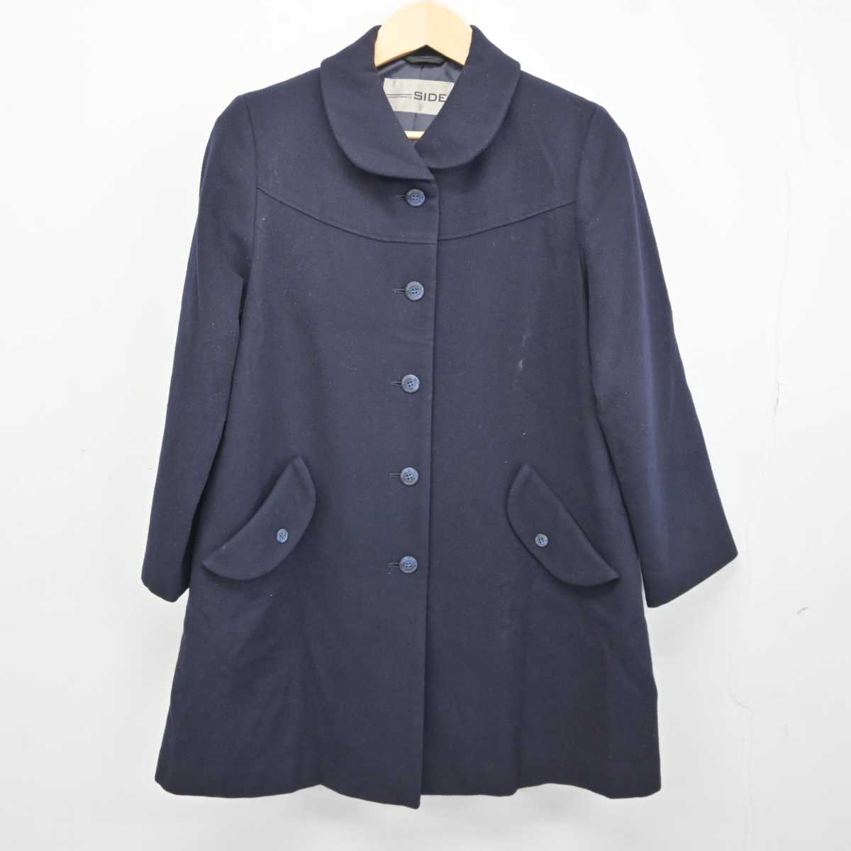 【中古】奈良県 帝塚山中学校 女子制服 1点 (コート) sf043946