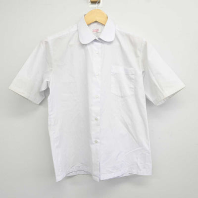 【中古】静岡県 観山中学校 女子制服 2点 (シャツ・スカート) sf043959