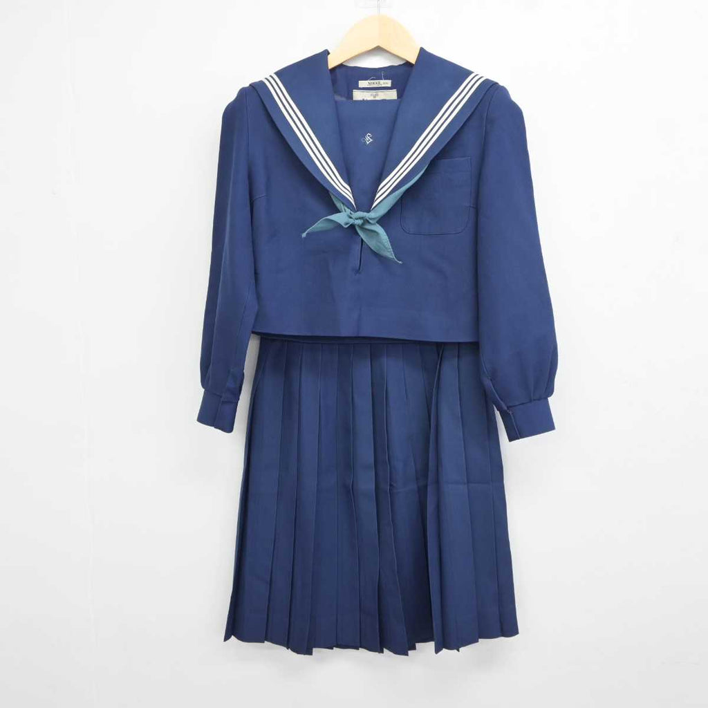 【中古】愛知県 愛知淑徳中学校高等学校 女子制服 3点 (セーラー服・スカート) sf043978 | 中古制服通販パレイド