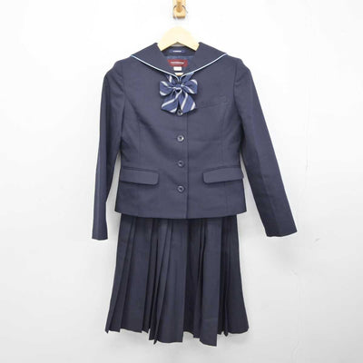 【中古】岐阜県 岐阜清流中学校 女子制服 4点 (ブレザー・スカート・スカート) sf043998