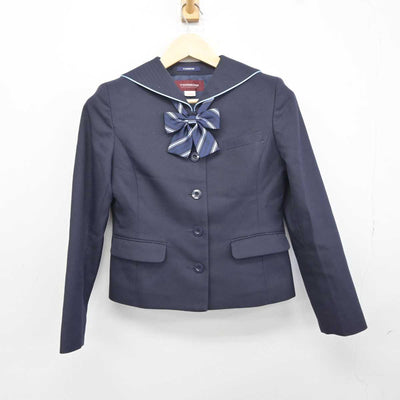 【中古】岐阜県 岐阜清流中学校 女子制服 4点 (ブレザー・スカート・スカート) sf043998