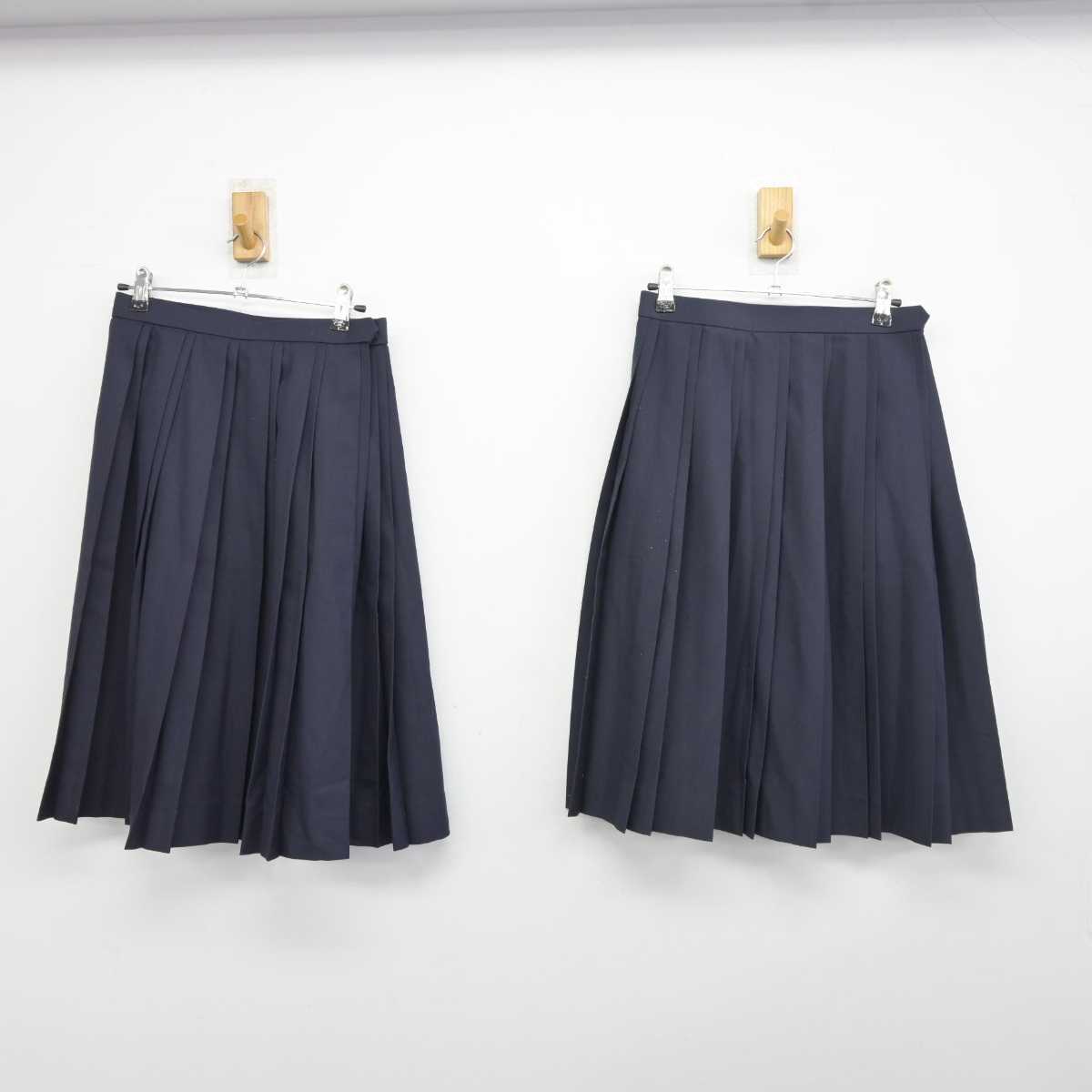 【中古】岐阜県 岐阜清流中学校 女子制服 4点 (ブレザー・スカート・スカート) sf043998