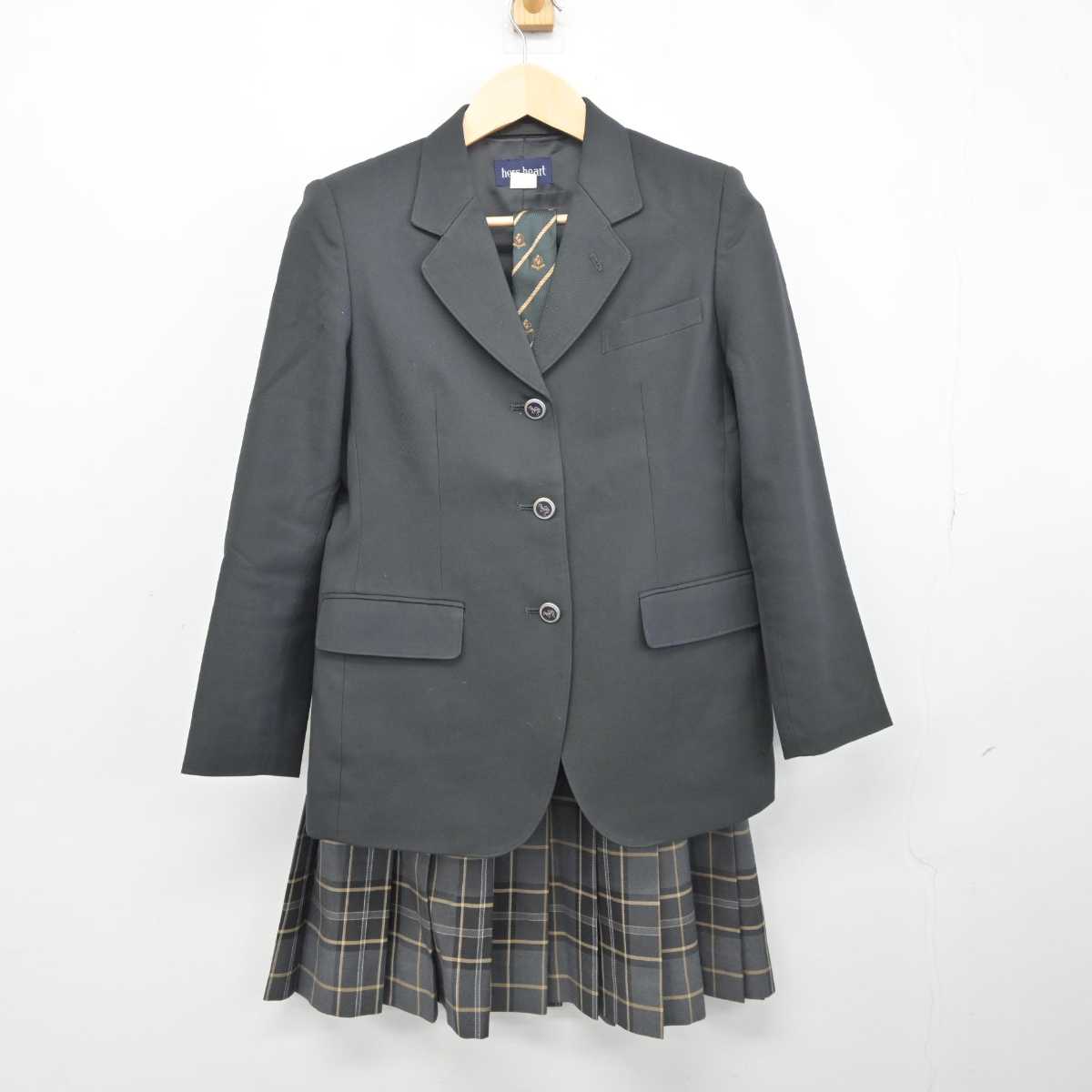 【中古】東京都 上水高等学校 女子制服 3点 (ブレザー・スカート) sf044037